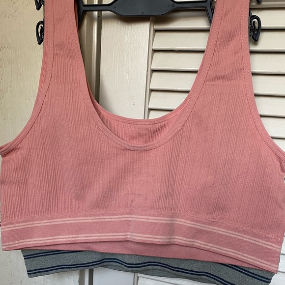 Lucky Brand ribbed seamless comfort lounge bras - Picture 7 of 8